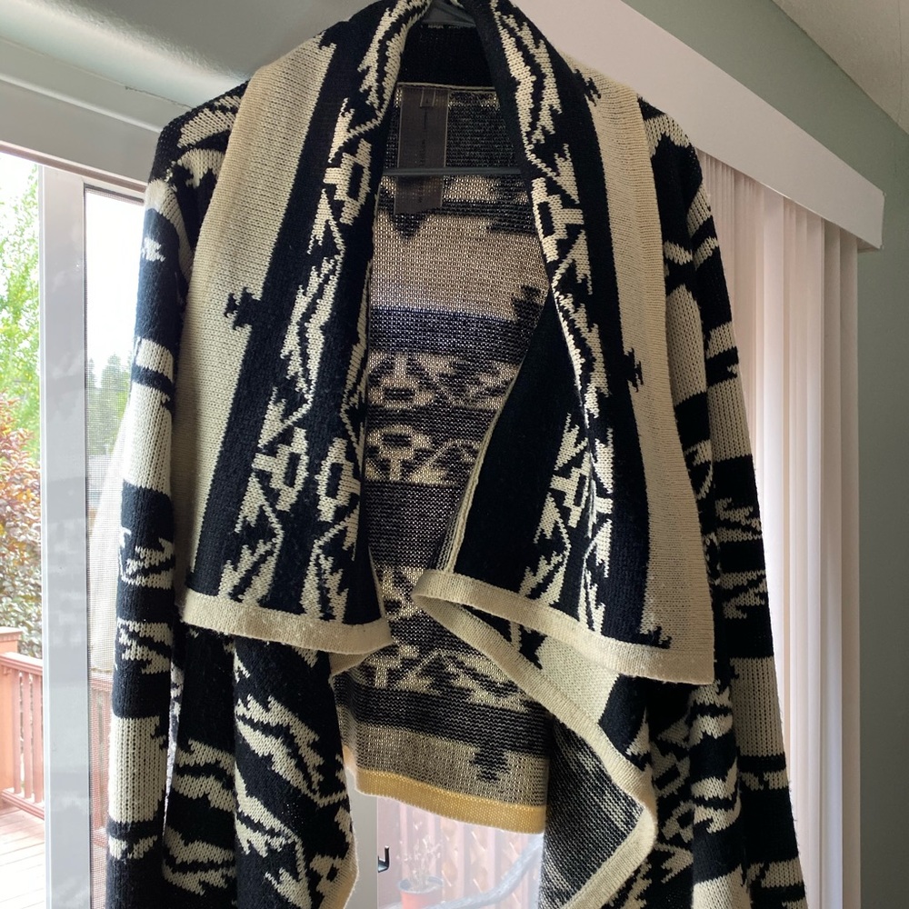 Aztec style cardigan from Nordstrom.